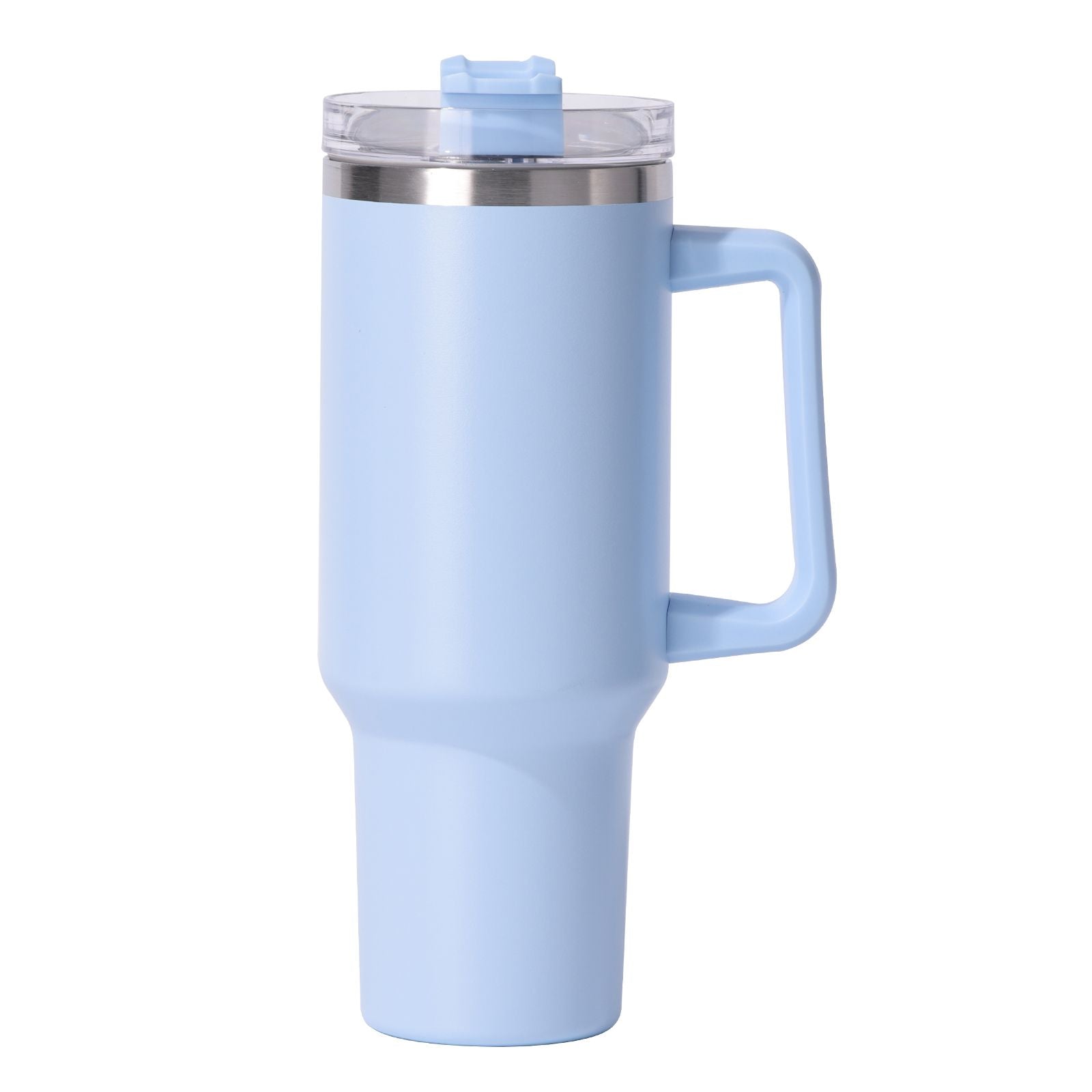 40oz large capacity tumbler, With Handle And Straw Lid, Insulated Reusable Stainless Steel Water Bottles Travel Mug Coffee Cup car cup water cup For Men Women Outdoor Camping Driving, gift