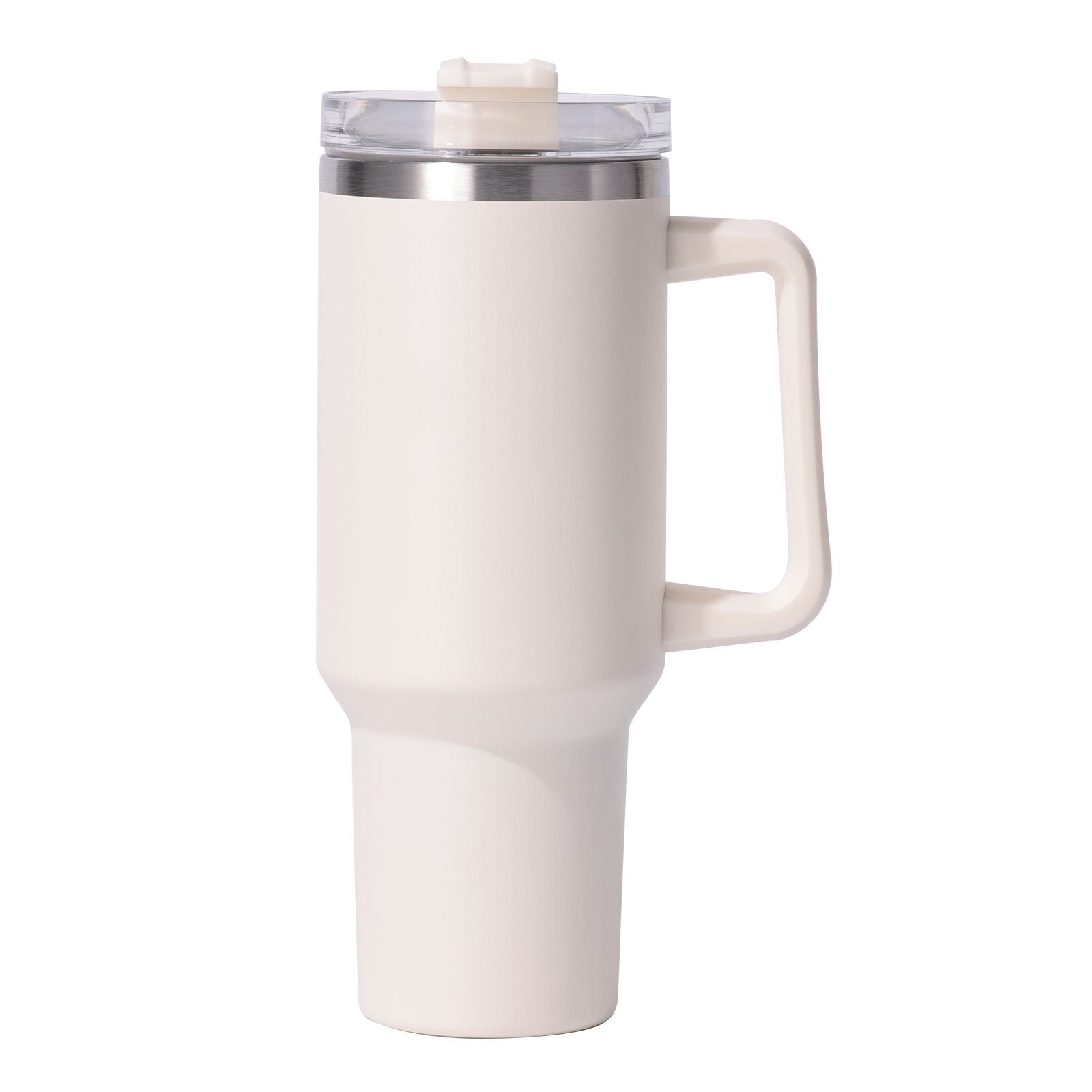 40oz large capacity tumbler, With Handle And Straw Lid, Insulated Reusable Stainless Steel Water Bottles Travel Mug Coffee Cup car cup water cup For Men Women Outdoor Camping Driving,  gift